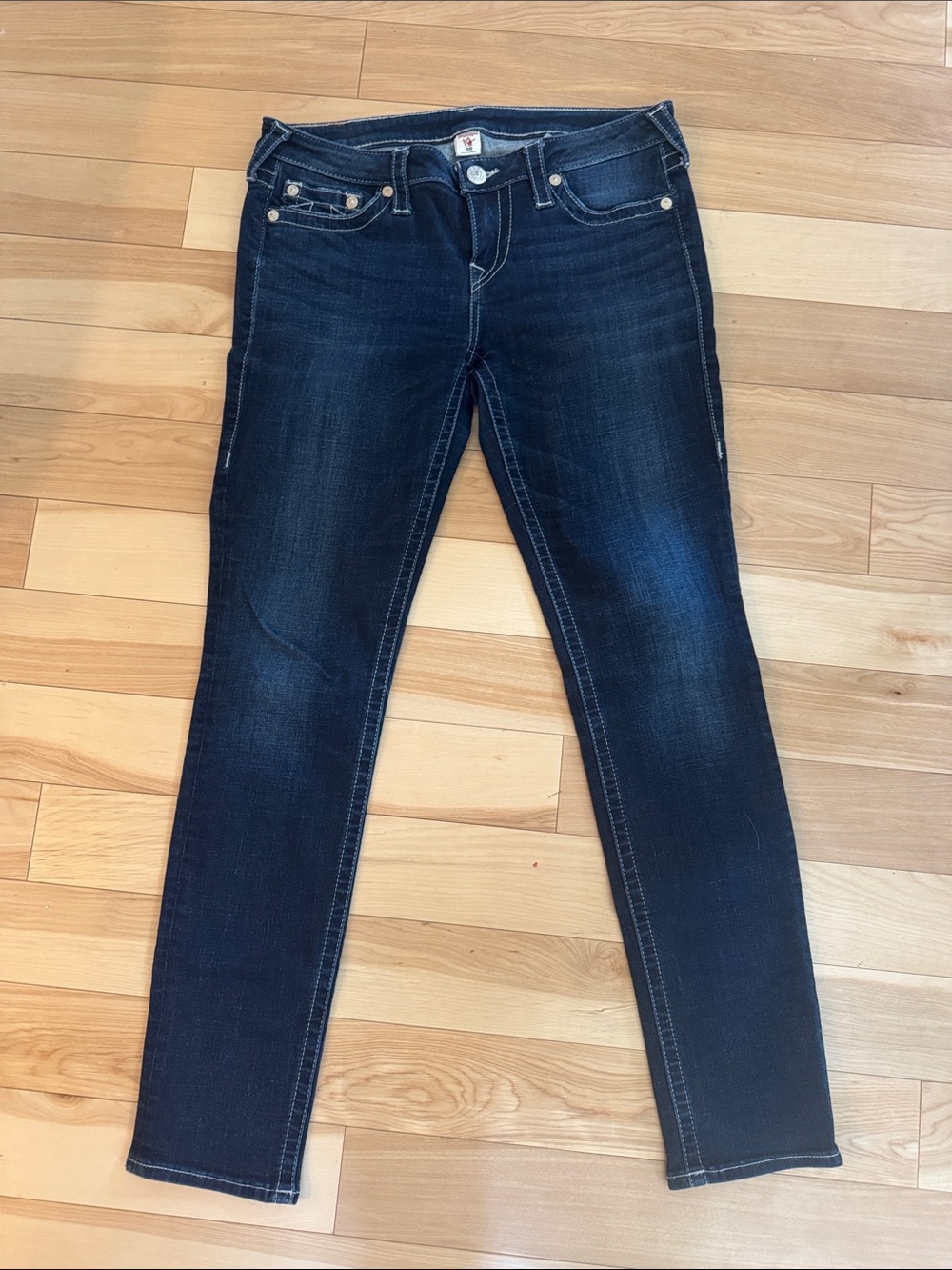 True Religion Dark Indigo Skinny Jeans